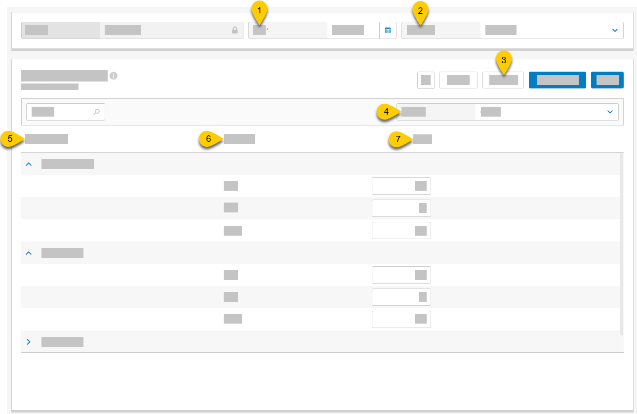 A labeled overview of the Inventory Counts utility.