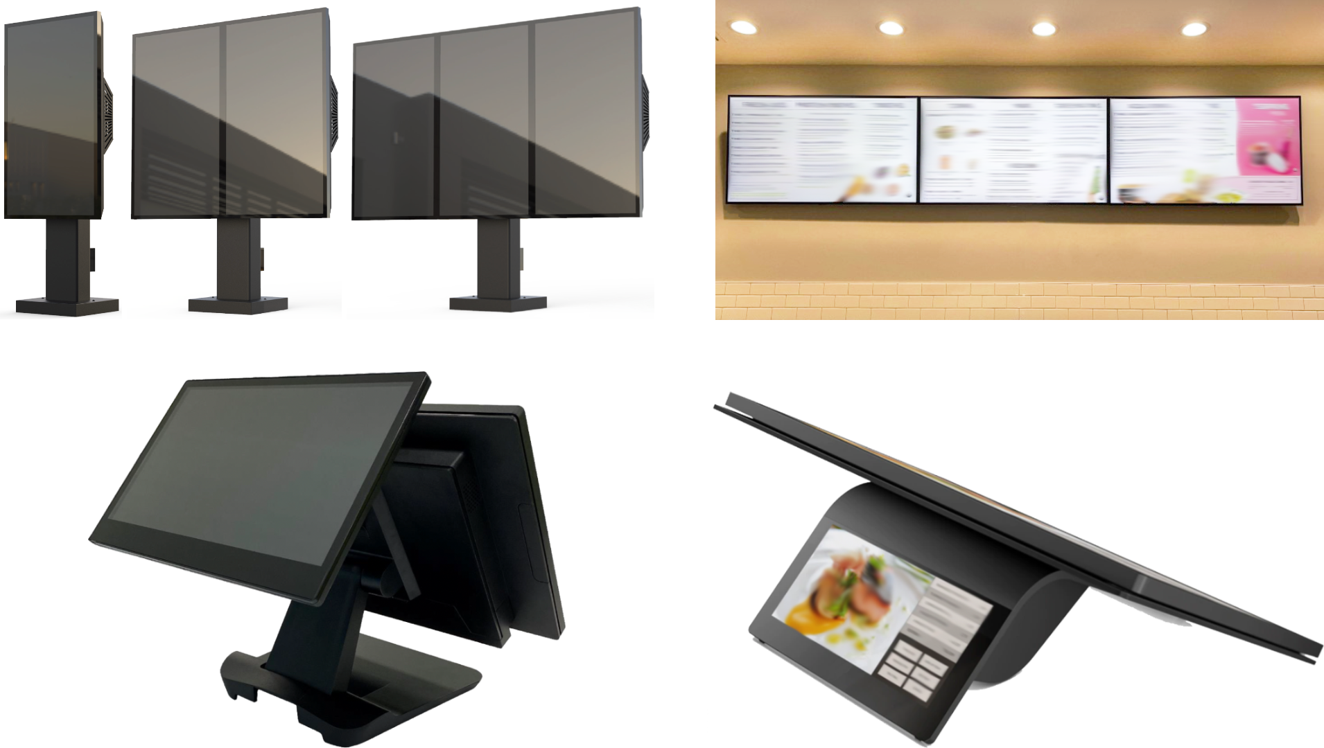 [en] Examples of Xenial products that display digital content.