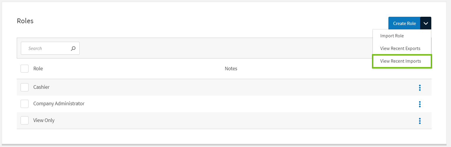 PRMA-5107_XOP_Roles_Import_Role_Dropdown_View_Recent_Imports.png